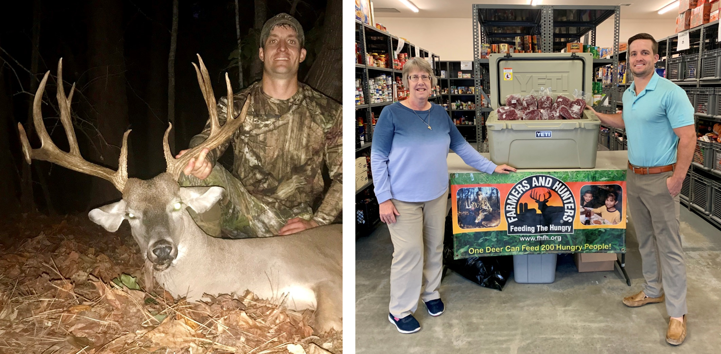 Venison donation to the Norcross Co-op Food Pantry